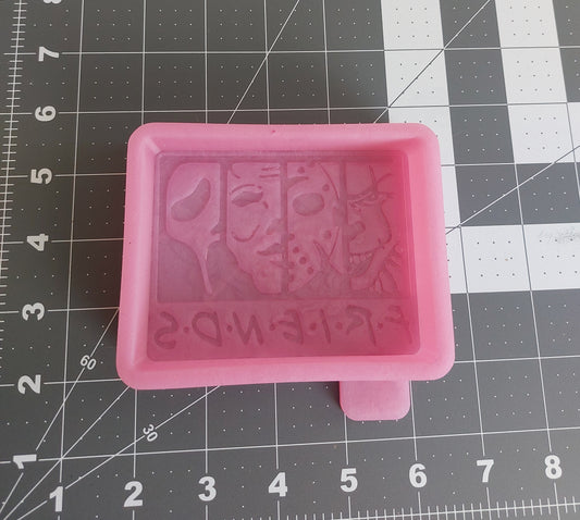 Scary Friends Silicone Mold